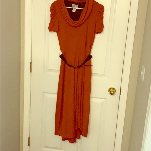 FLASH SALE!! 🙌 Ladies burnt orange dress - Picture 1 of 6